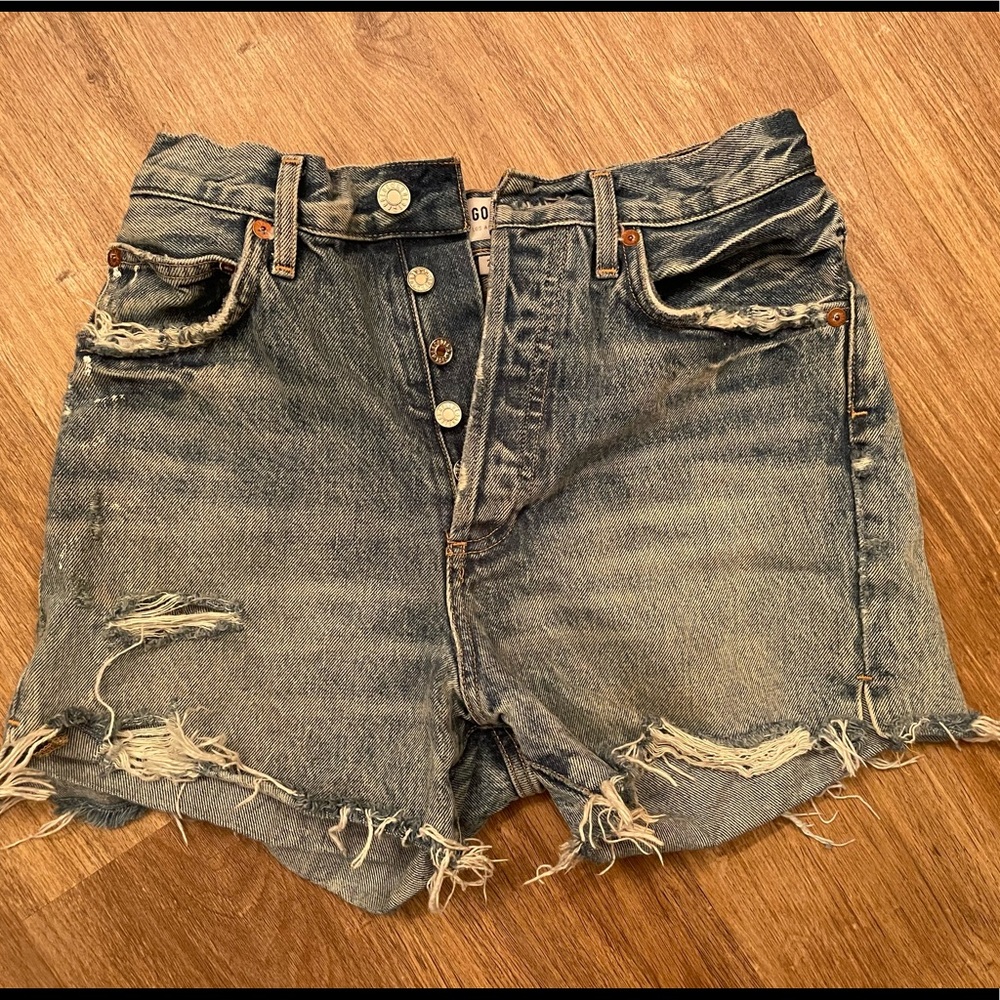 Agolde Dee Cutoff Shorts High rise Size 26